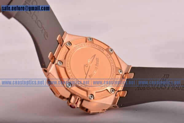 Audemars Piguet Royal Oak Offshore Chrono Watch Replica Rose Gold (EF) 26401ro.oo.a003ca.04